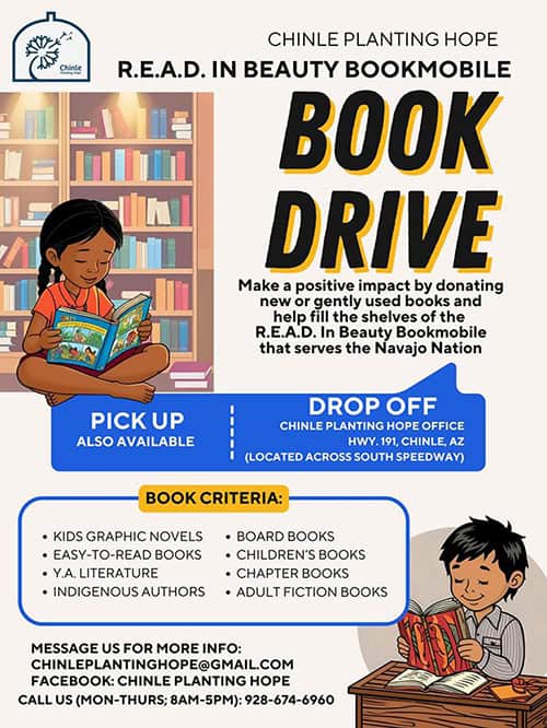 Chinle Planting Hope Book Drive 2 2025 08 CPH 4