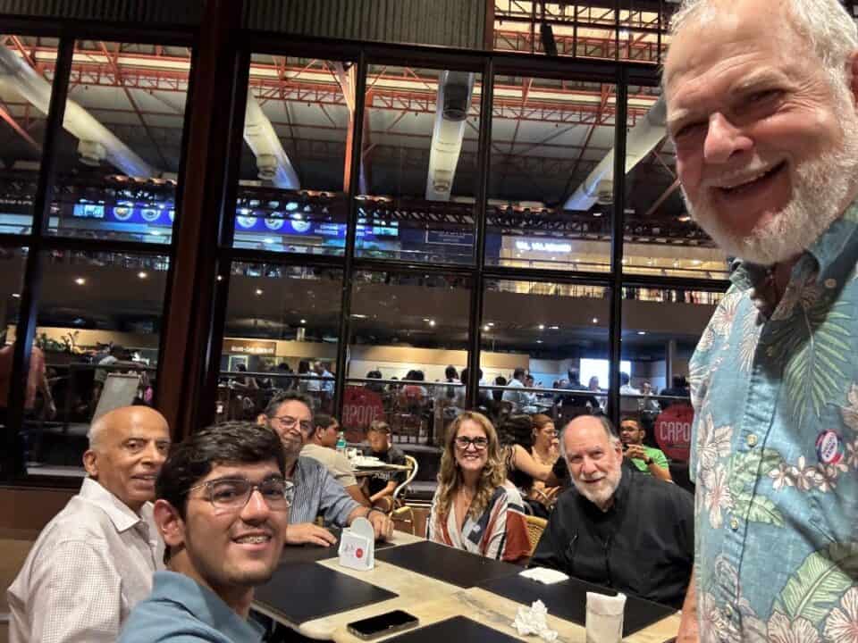 First Evening in Brazil