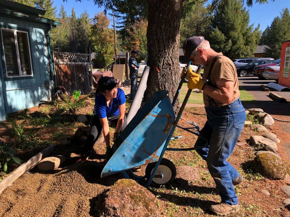 Echo Mtn Fire outside of Lincoln City decimated a small community, consuming 350 homes and leaving survivors without the tools they needed to continue to work or clean up their property. The Rotary Cub of Lincoln City in partnership with Ace Hardware used disaster relief funds to help over 50 people regain some dignity for their family.