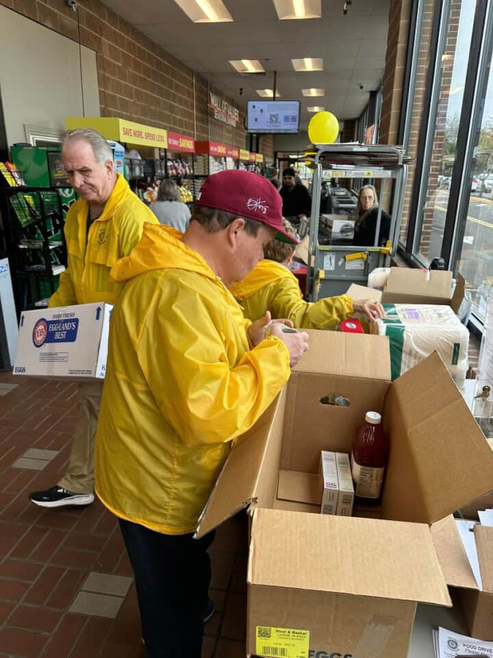 Rotary Club of Eugene Sparks District-Wide Challenge to Fight Hunger — UPDATE 2 MonicaFood1