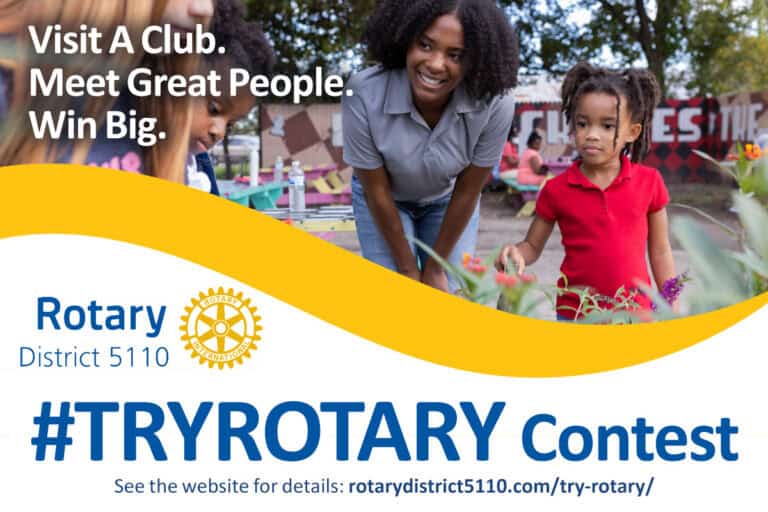 #tryrotary contest ad