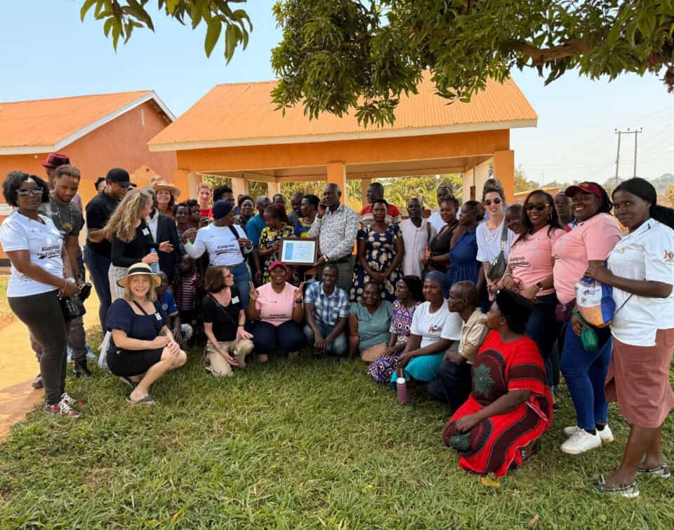 An RFE team photo at Butoolo Medical Clinic in Uganda.